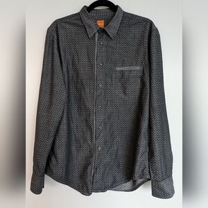 Hugo Boss Gray Shirt L
